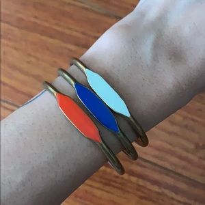 Anthropologie bracelet set